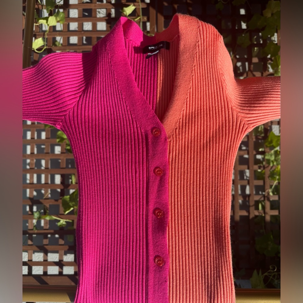 BCBG two-tone dress